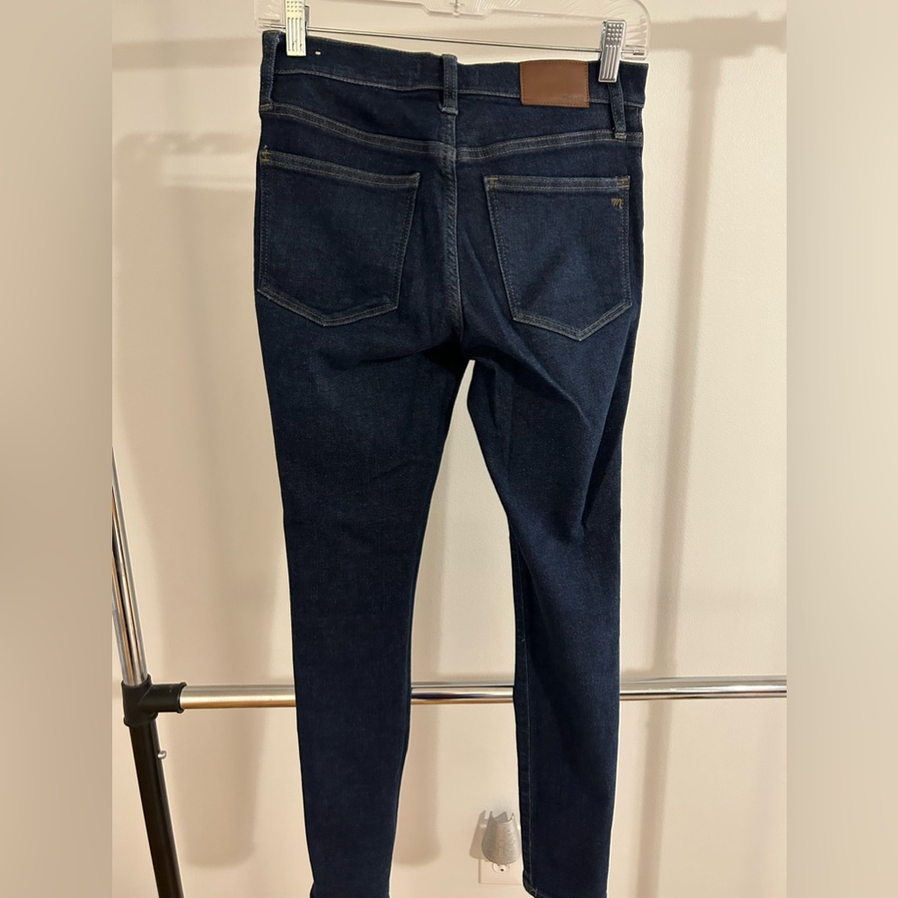 Madewell dark blue jeans